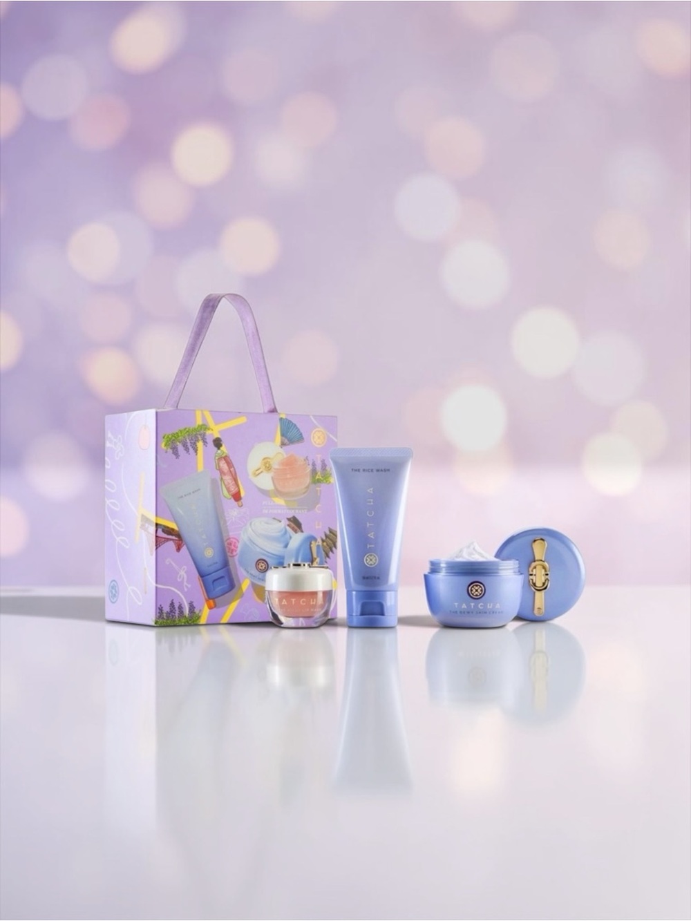 ✨ NIB Tatcha Dewy Skin Plump Lips Set Limited Edition SOLD OUT 2 Full Sizes ✨